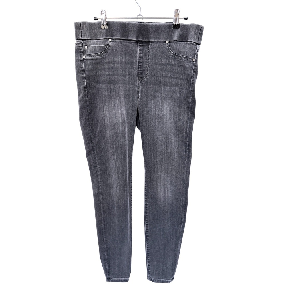 Liverpool Los Angeles Pull-on Jeans Womens 10/30 faded gray skinny